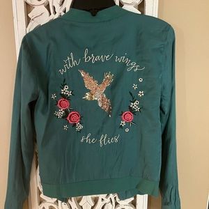 Girls jacket beautiful for fall